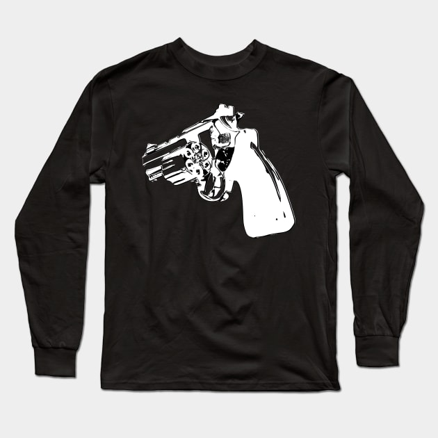 Colt weapon gun gunmen pistol Long Sleeve T-Shirt by Kingluigi